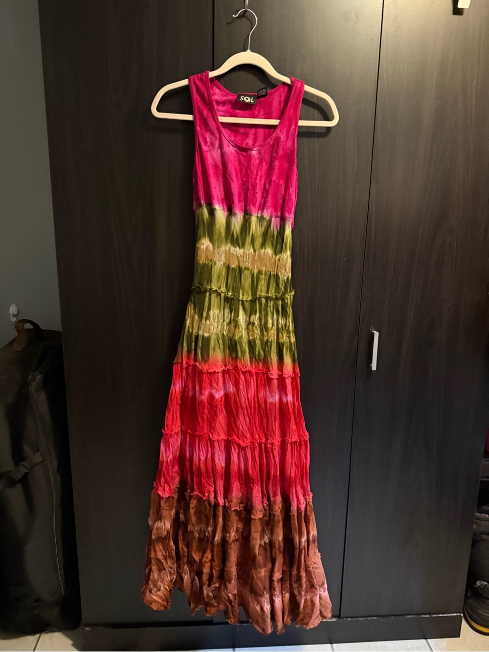 SOL vintage maxi dress - wmns small